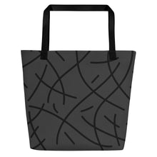 Load image into Gallery viewer, VOGUE All-Over Print Large Tote Bag
