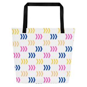 ARROWS All-Over Print Large Tote Bag