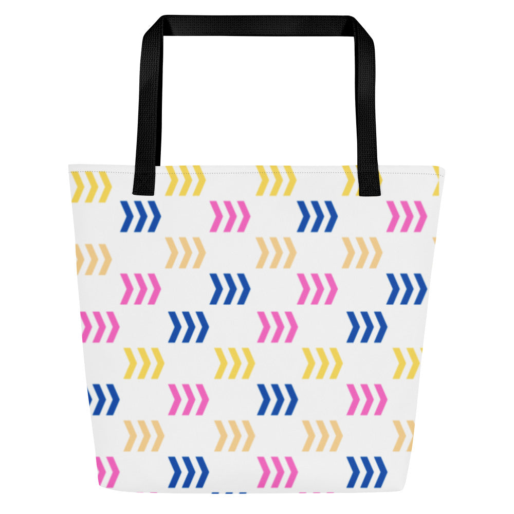 ARROWS All-Over Print Large Tote Bag