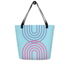 Load image into Gallery viewer, METRO All-Over Print Large Tote Bag
