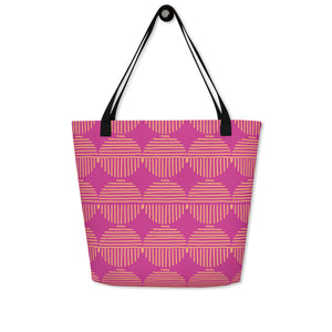 SOHO All-Over Print Large Tote Bag