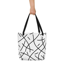 Load image into Gallery viewer, VOGUE All-Over Print Large Tote Bag
