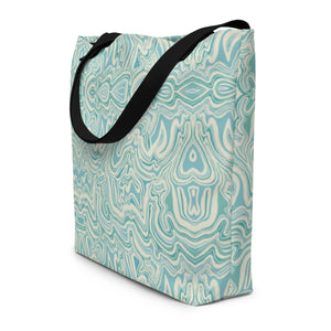 GEO All-Over Print Large Tote Bag