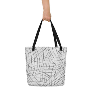 RHAPSODY All-Over Print Large Tote Bag