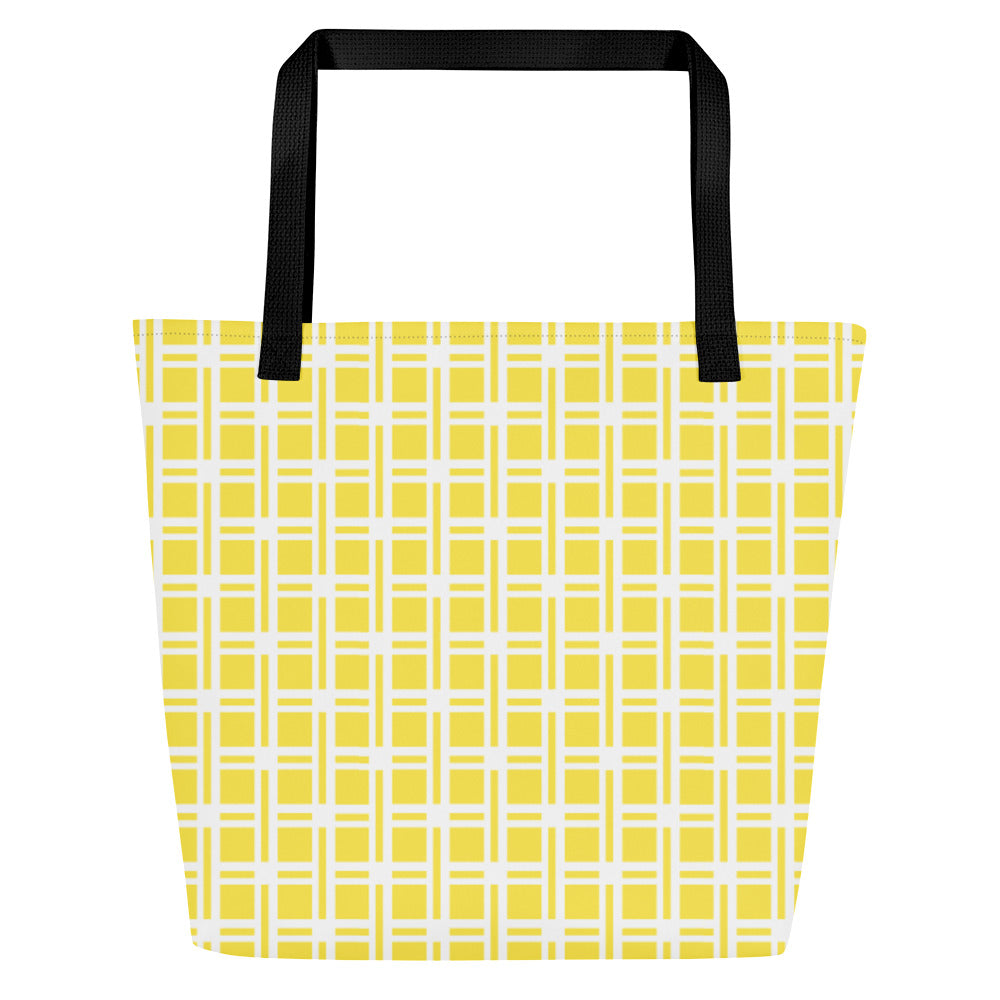 WONDERFUL All-Over Print Large Tote Bag