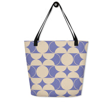 Load image into Gallery viewer, MOD GEO All-Over Print Large Tote Bag
