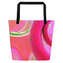 Load image into Gallery viewer, VIBRANT All-Over Print Large Tote Bag
