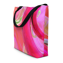 Load image into Gallery viewer, VIBRANT All-Over Print Large Tote Bag
