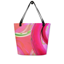 Load image into Gallery viewer, VIBRANT All-Over Print Large Tote Bag
