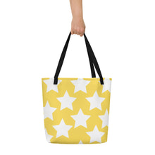 Load image into Gallery viewer, STARS All-Over Print Large Tote Bag
