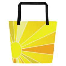 Load image into Gallery viewer, SUNRISE All-Over Print Large Tote Bag
