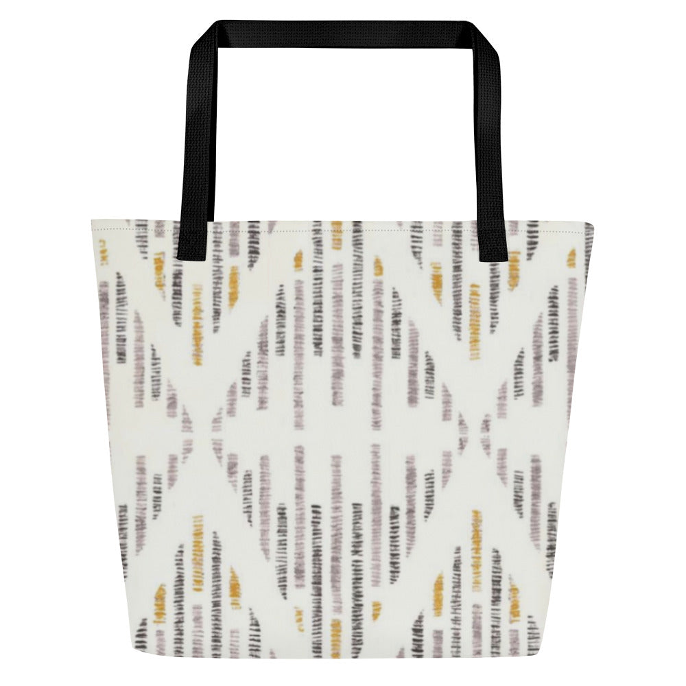 BOHO All-Over Print Large Tote Bag