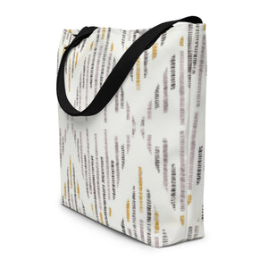 BOHO All-Over Print Large Tote Bag