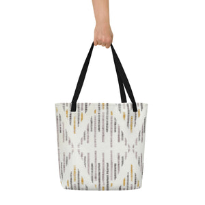 BOHO All-Over Print Large Tote Bag