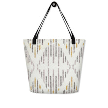 Load image into Gallery viewer, BOHO All-Over Print Large Tote Bag
