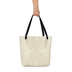 METRO All-Over Print Large Tote Bag