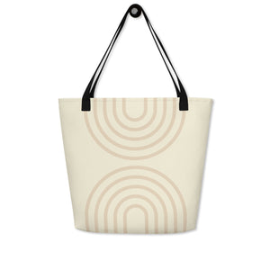 METRO All-Over Print Large Tote Bag