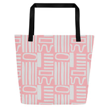 Load image into Gallery viewer, METRO All-Over Print Large Tote Bag
