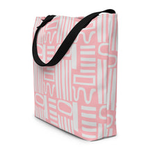 Load image into Gallery viewer, METRO All-Over Print Large Tote Bag
