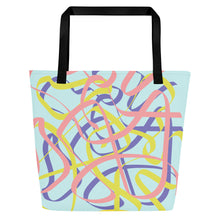 Load image into Gallery viewer, CELEBRATE THE DAY Large Tote Bag
