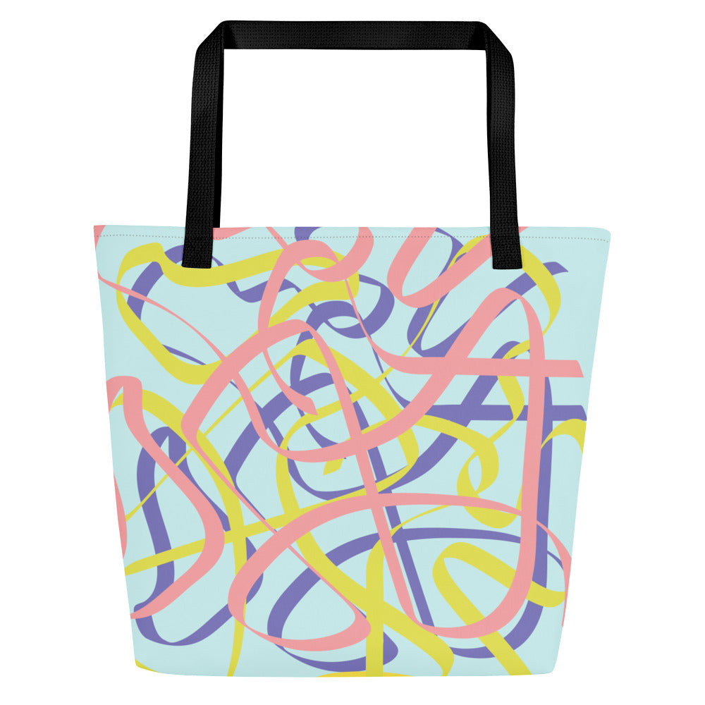 CELEBRATE THE DAY Large Tote Bag