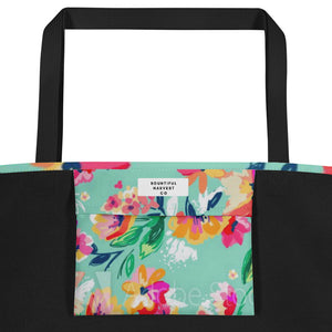 ESTEE All-Over Print Large Tote Bag