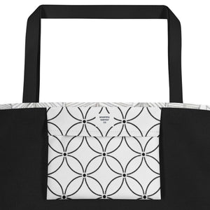 BANANA LEAF All-Over Print Large Tote Bag