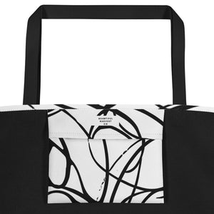 MODERN ART All-Over Print Large Tote Bag