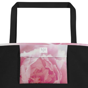 ROSE All-Over Print Large Tote Bag