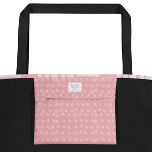 METRO All-Over Print Large Tote Bag