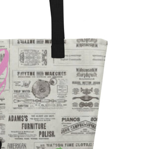 GRAFFITI All-Over Print Large Tote Bag