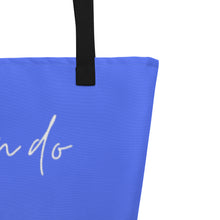 Load image into Gallery viewer, YOU CAN DO ALL THINGS All-Over Print Large Tote Bag
