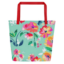 Load image into Gallery viewer, ESTEE All-Over Print Large Tote Bag
