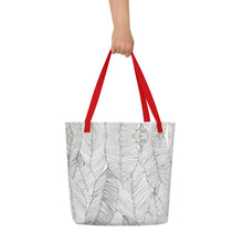 Load image into Gallery viewer, BANANA LEAF All-Over Print Large Tote Bag
