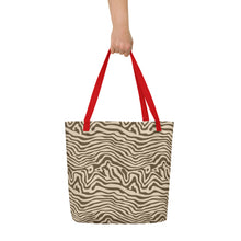 Load image into Gallery viewer, ANIMAL PRINT All-Over Print Large Tote Bag
