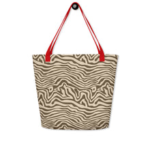 Load image into Gallery viewer, ANIMAL PRINT All-Over Print Large Tote Bag
