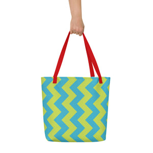 PARK All-Over Print Large Tote Bag