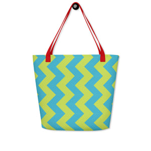 PARK All-Over Print Large Tote Bag