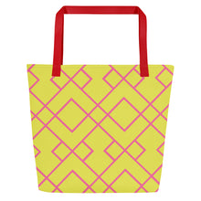 Load image into Gallery viewer, NATALIE All-Over Print Large Tote Bag
