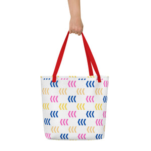 ARROWS All-Over Print Large Tote Bag