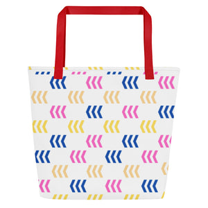 ARROWS All-Over Print Large Tote Bag