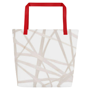 BASTION All-Over Print Large Tote Bag