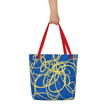 Load image into Gallery viewer, MODERN ART All-Over Print Large Tote Bag
