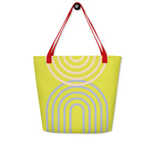 Load image into Gallery viewer, METRO All-Over Print Large Tote Bag
