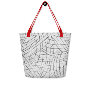 RHAPSODY All-Over Print Large Tote Bag