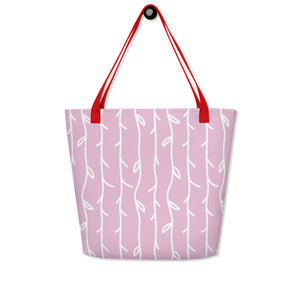 VINE All-Over Print Large Tote Bag