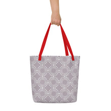 Load image into Gallery viewer, MODERN CIRCLES All-Over Print Large Tote Bag
