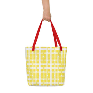 WONDERFUL All-Over Print Large Tote Bag