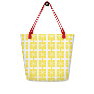 WONDERFUL All-Over Print Large Tote Bag