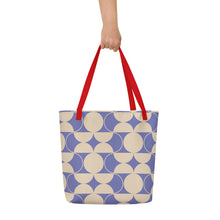 Load image into Gallery viewer, MOD GEO All-Over Print Large Tote Bag
